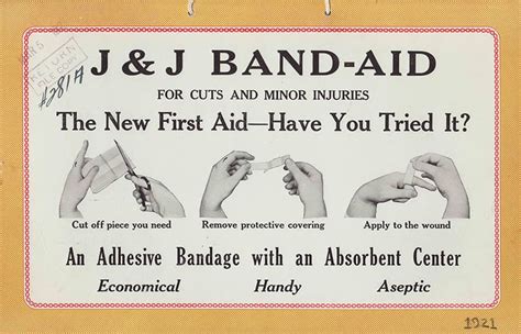 when did band aid stop using metal boxes|band aid brand history.